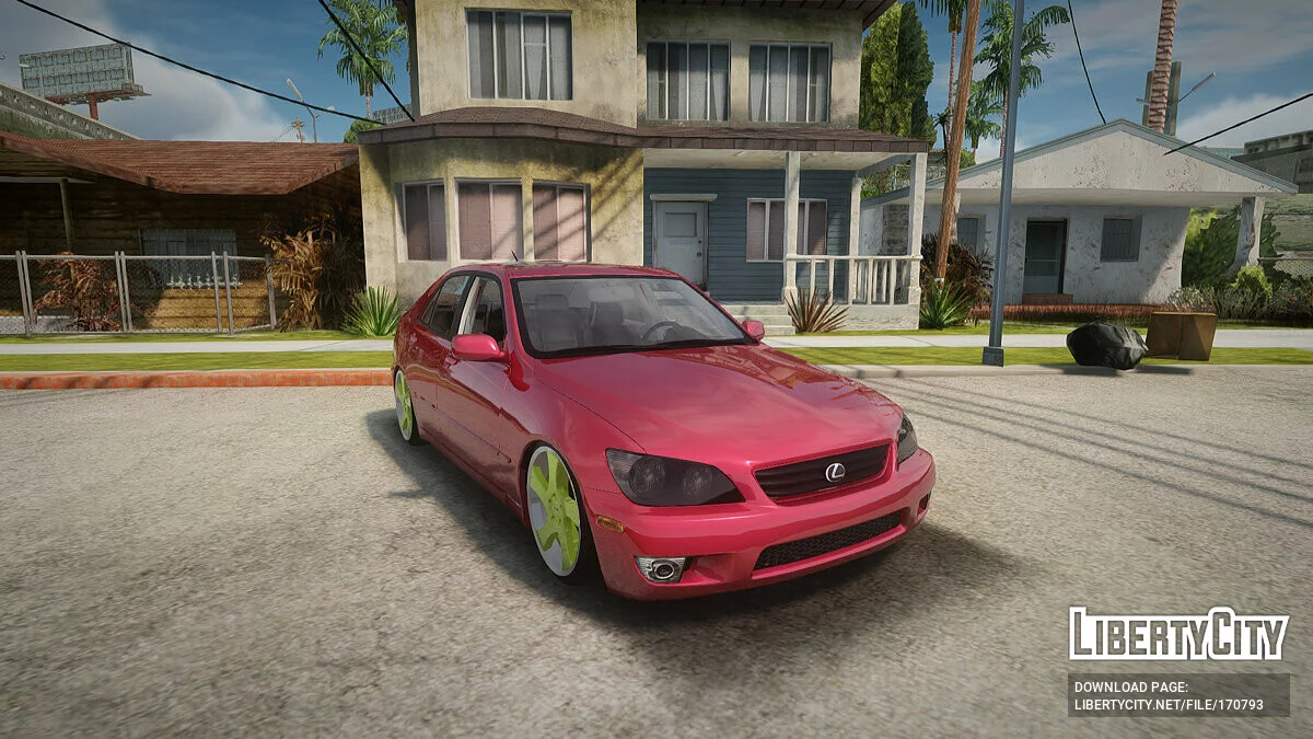 Lexus IS300 Edit / GTA San Andreas
