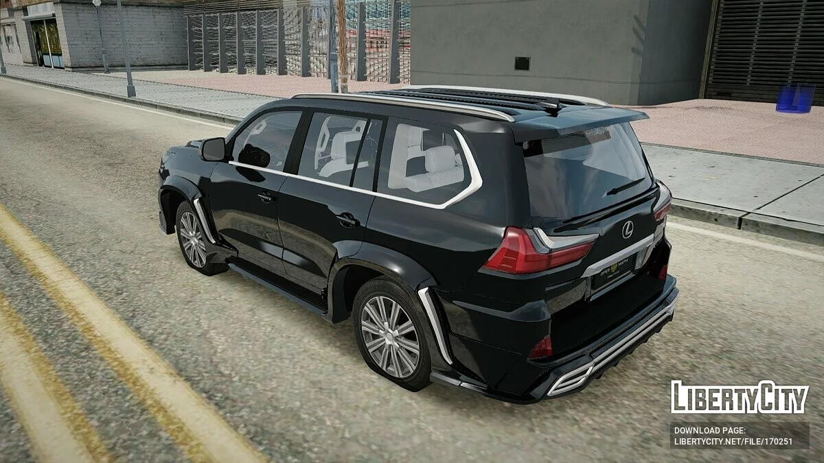 Lexus LX570 / GTA San Andreas