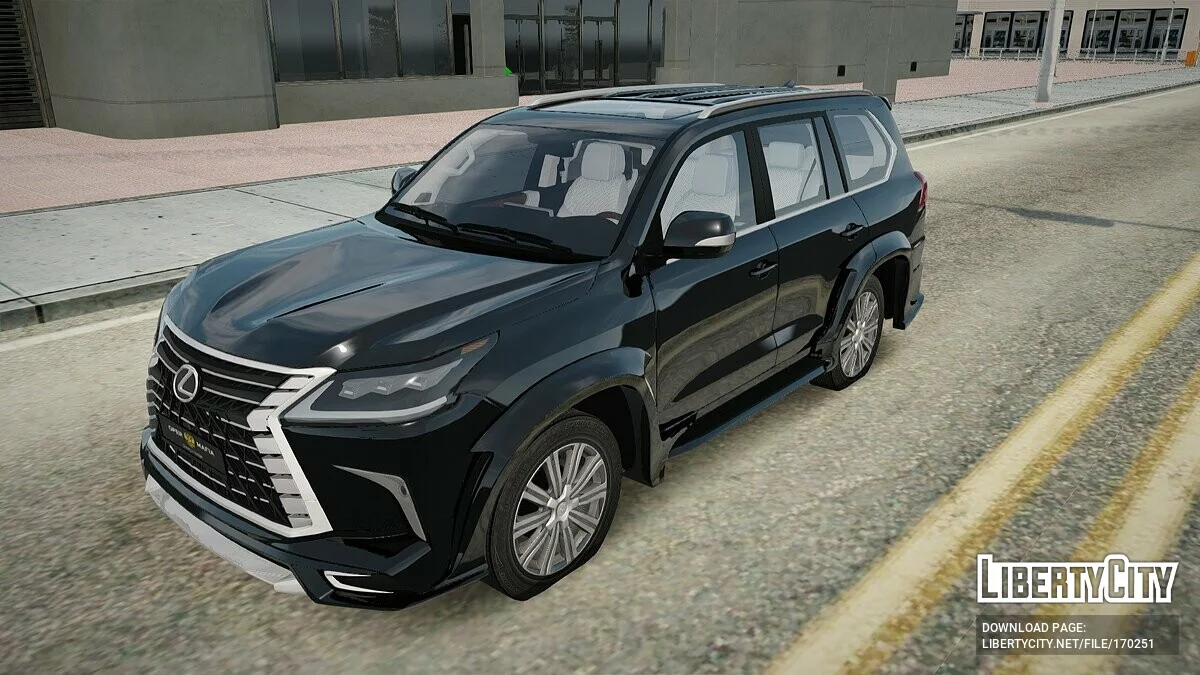 Lexus LX570 / GTA San Andreas
