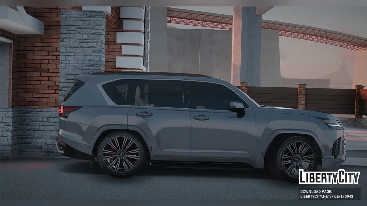 Lexus LX600 2022 / GTA San Andreas