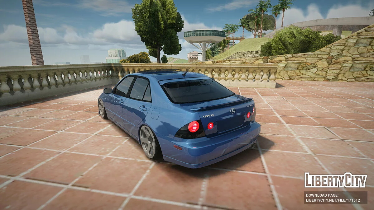 Lexus IS300 Hellaflush / GTA San Andreas