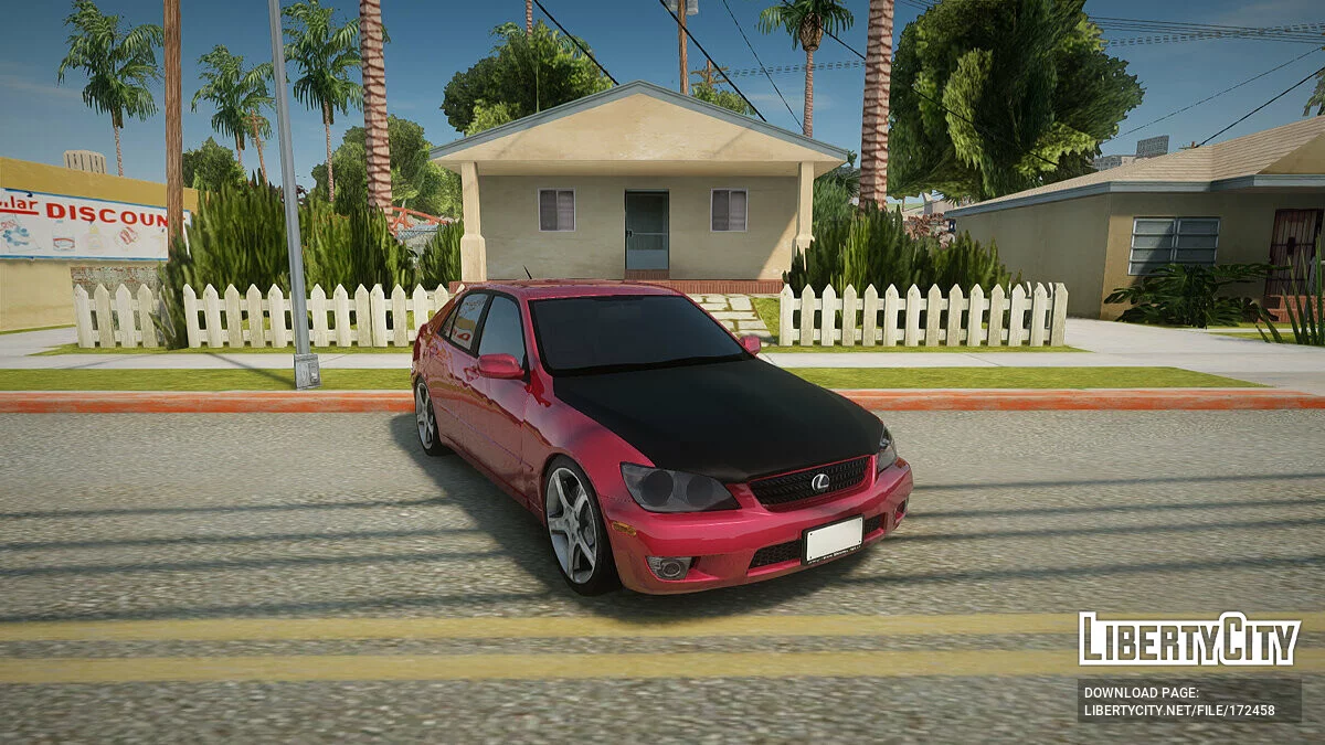 Lexus IS300 / GTA San Andreas