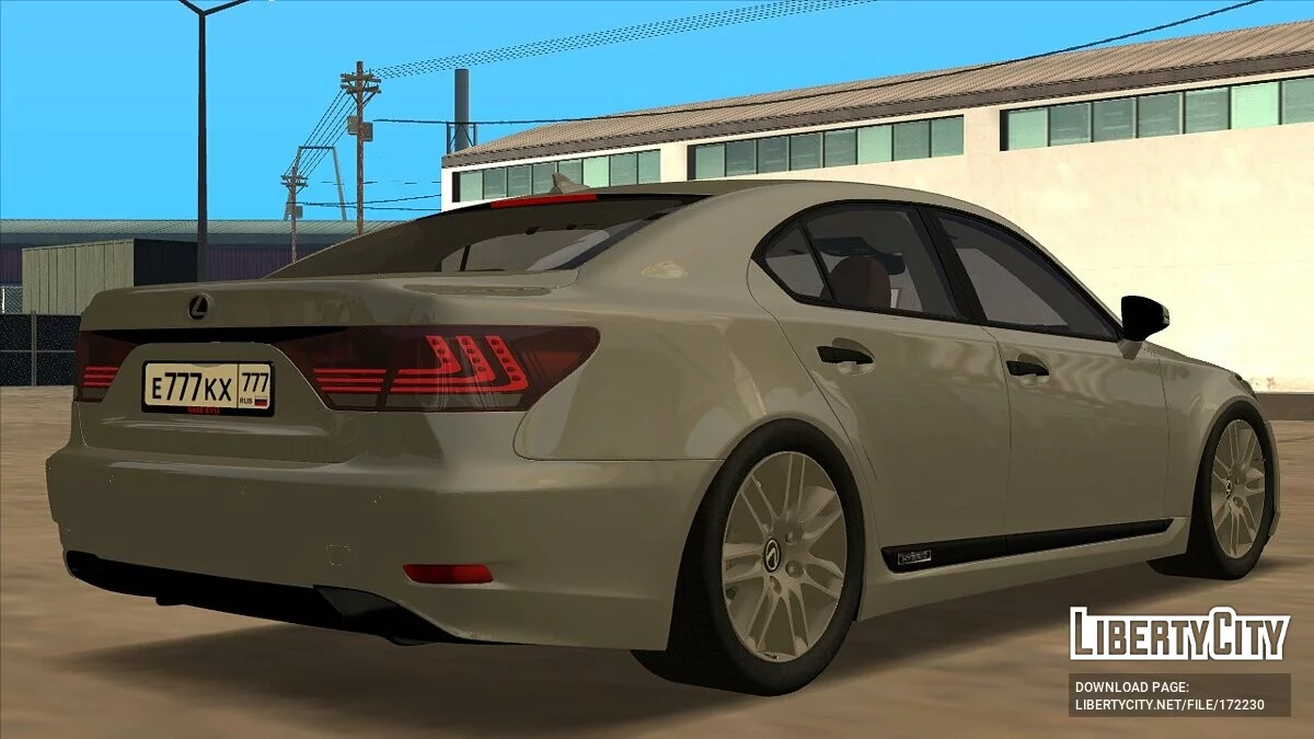 Lexus LS600HL 2013 / GTA San Andreas