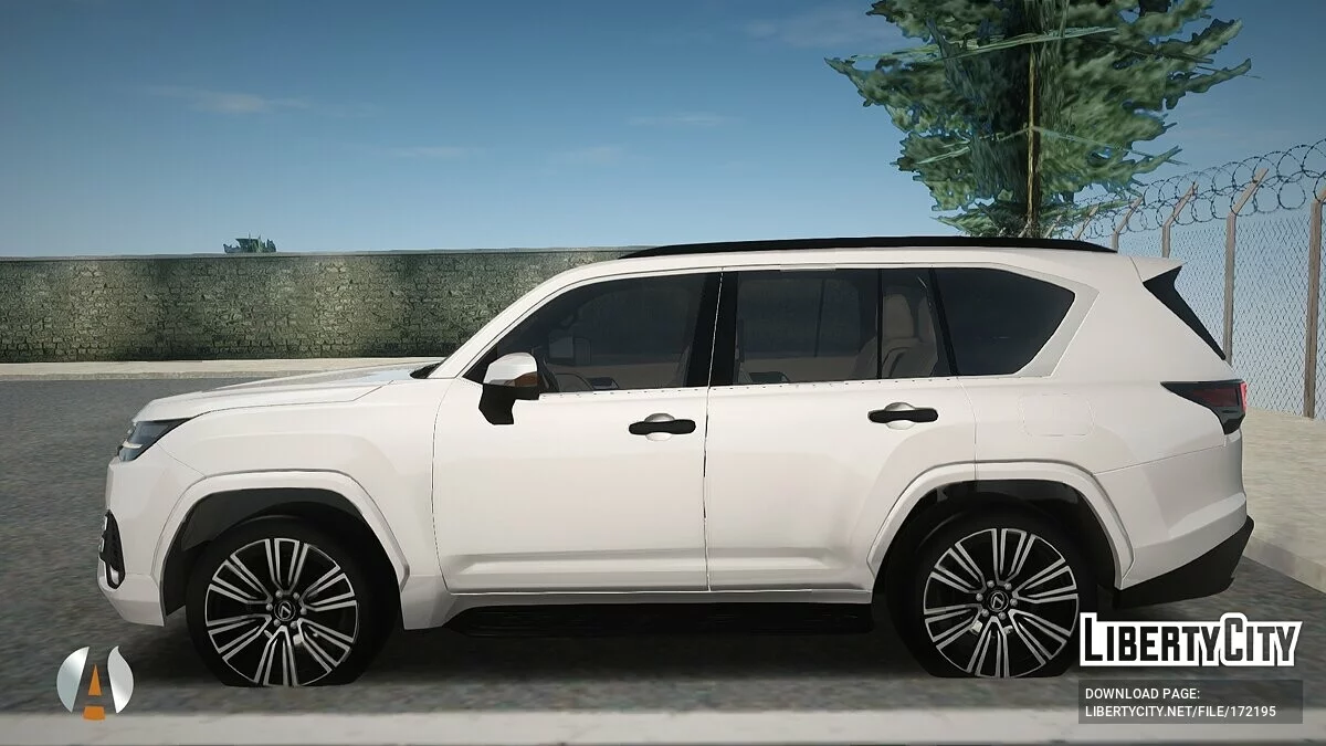 Lexus LX600 2022 / GTA San Andreas