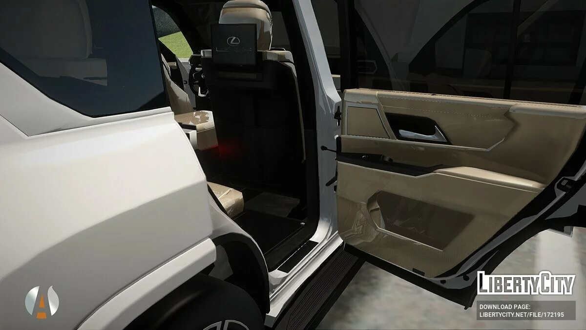 Lexus LX600 2022 / GTA San Andreas