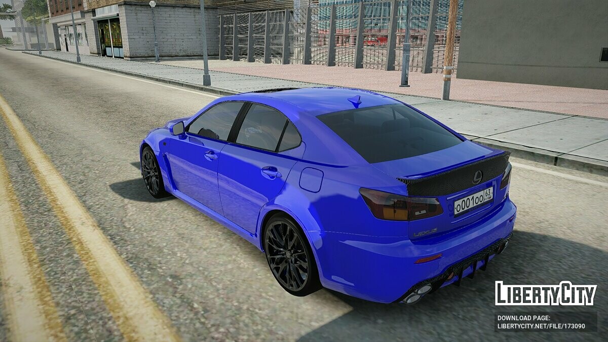 Скачать Lexus IS F для GTA San Andreas