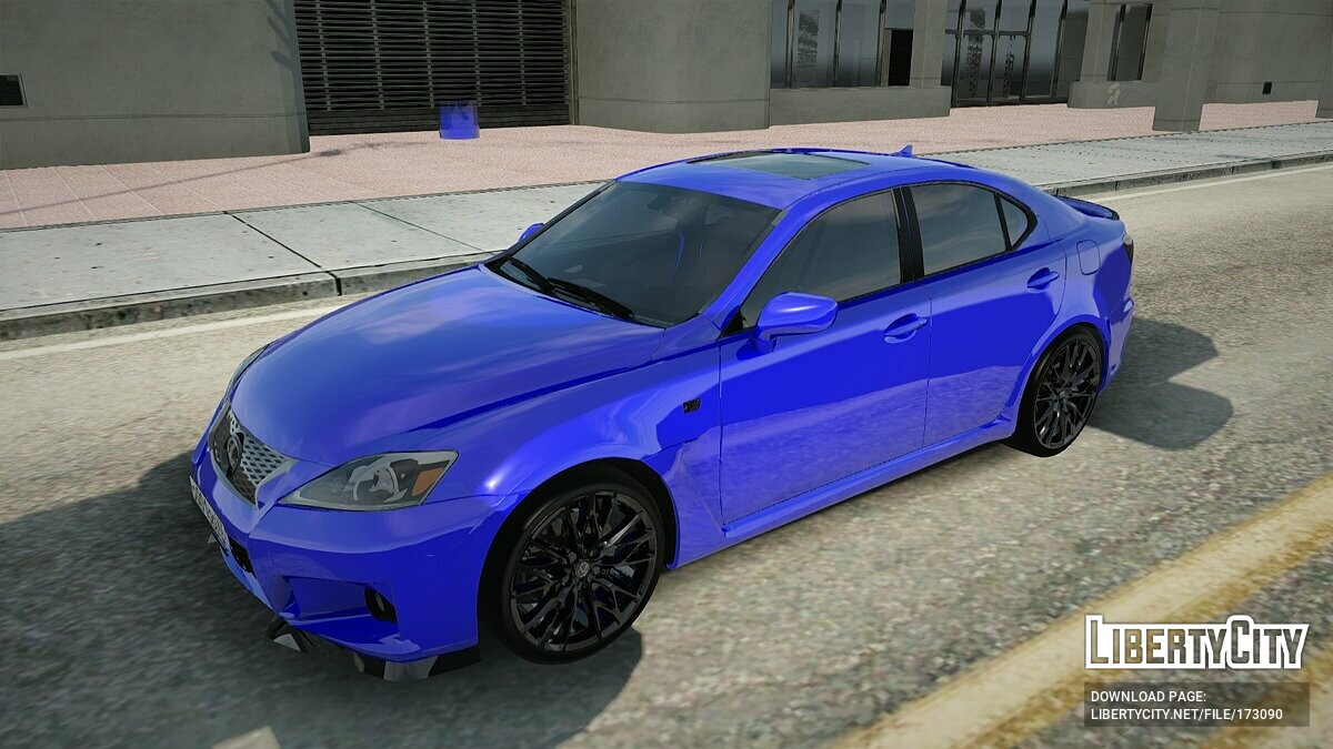 Скачать Lexus IS F для GTA San Andreas