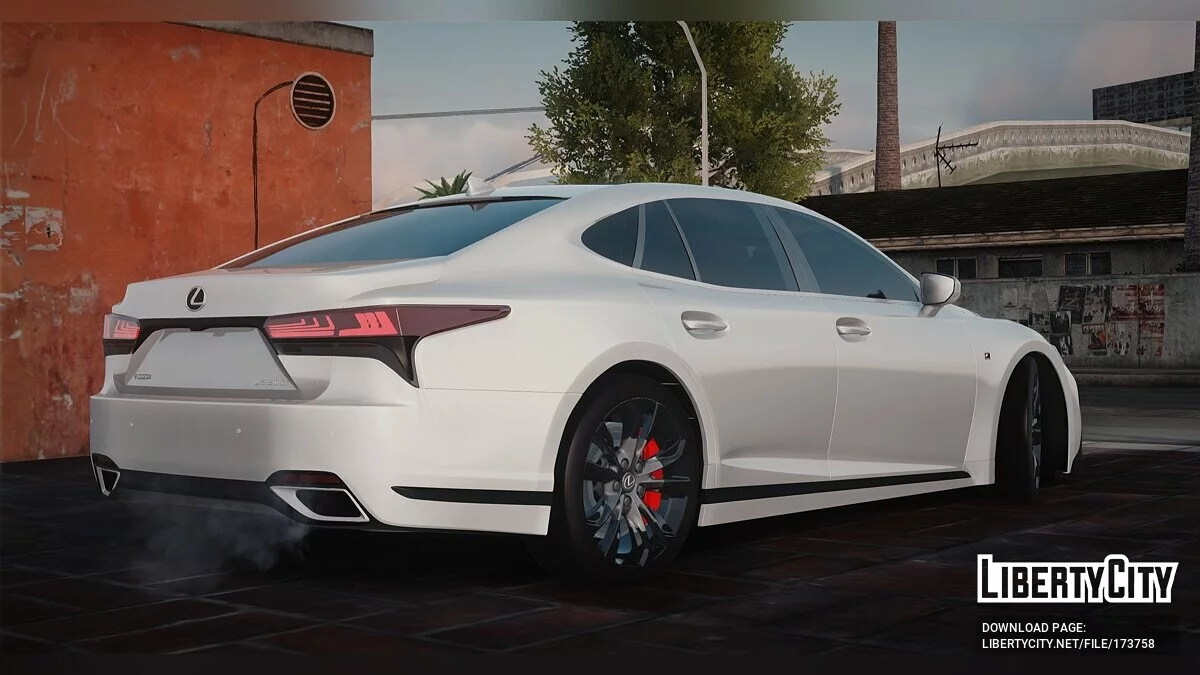 Lexus LS500h F-Sport 2021 / GTA San Andreas