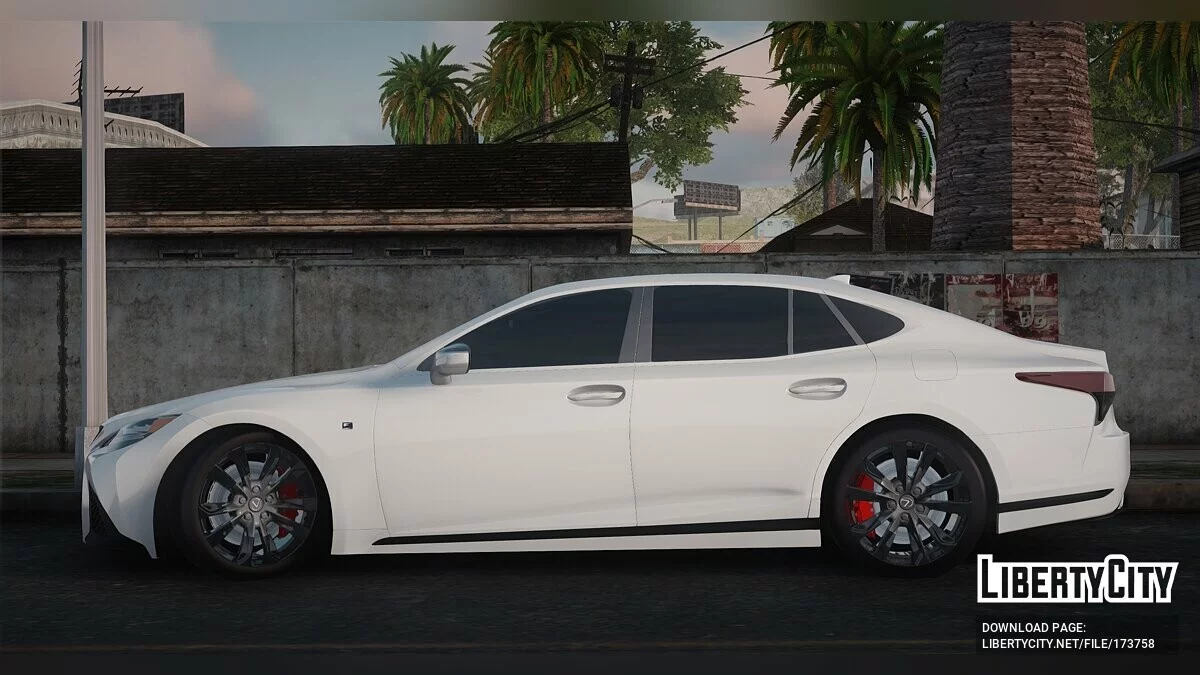 Lexus LS500h F-Sport 2021 / GTA San Andreas