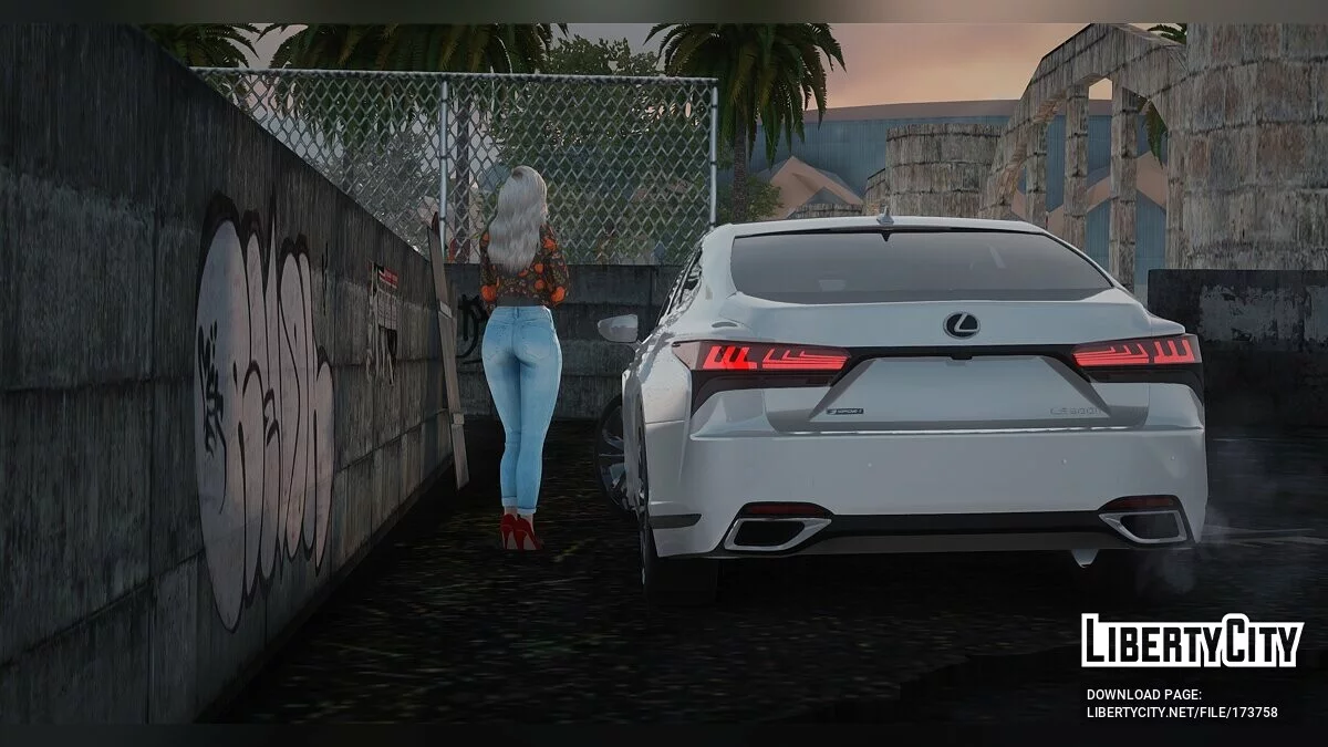 Lexus LS500h F-Sport 2021 / GTA San Andreas