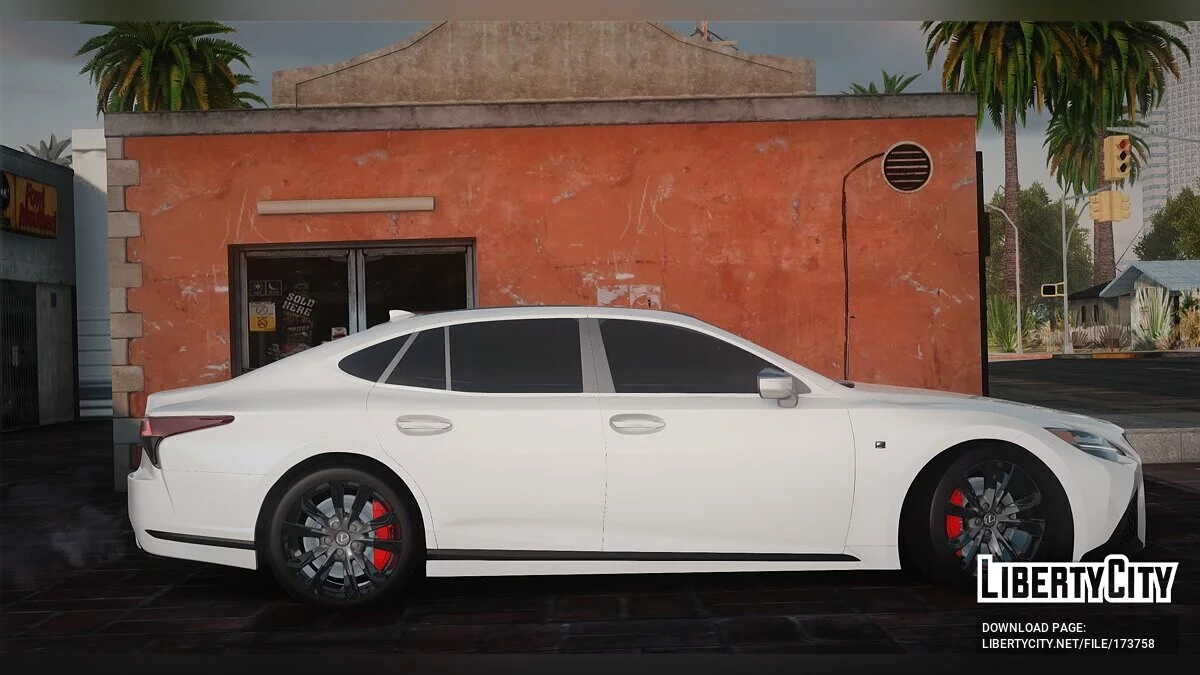 Lexus LS500h F-Sport 2021 / GTA San Andreas