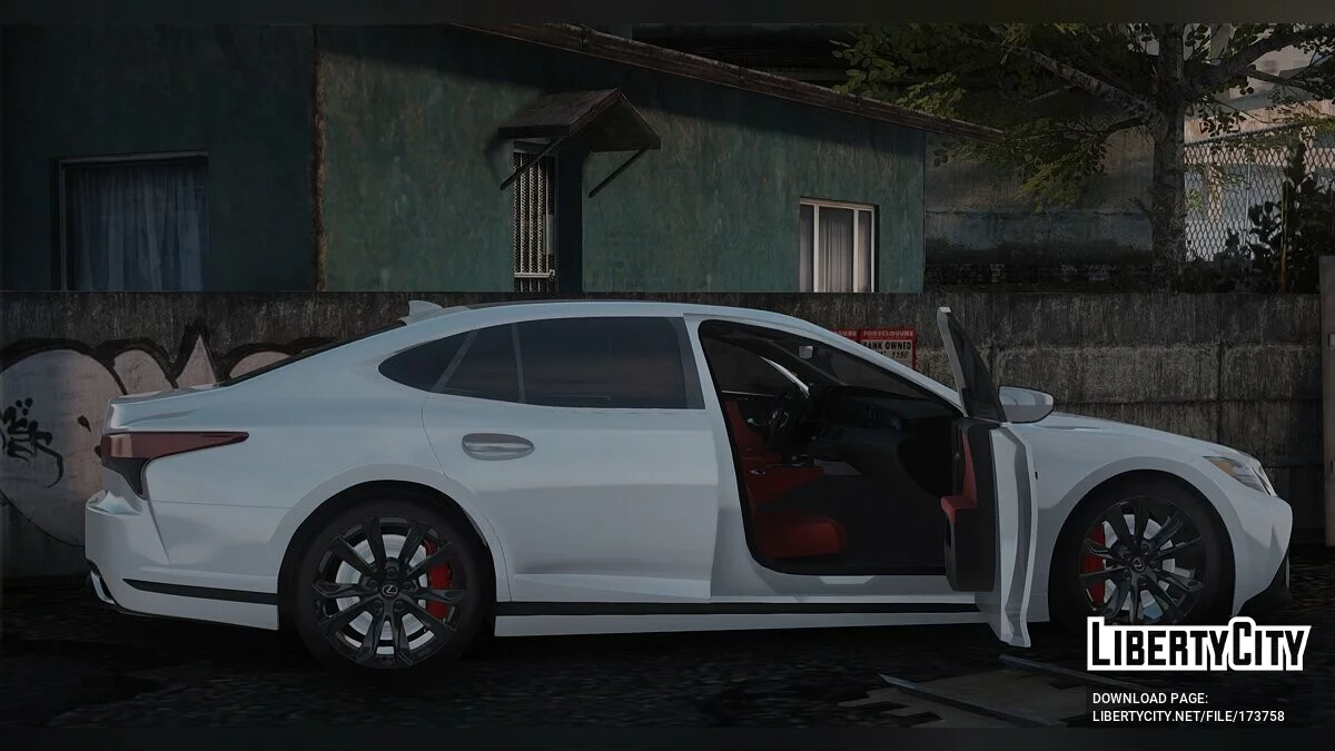 Lexus LS500h F-Sport 2021 / GTA San Andreas