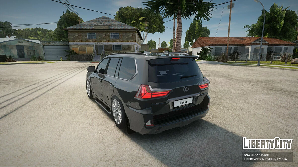 Lexus LX 570 / GTA San Andreas