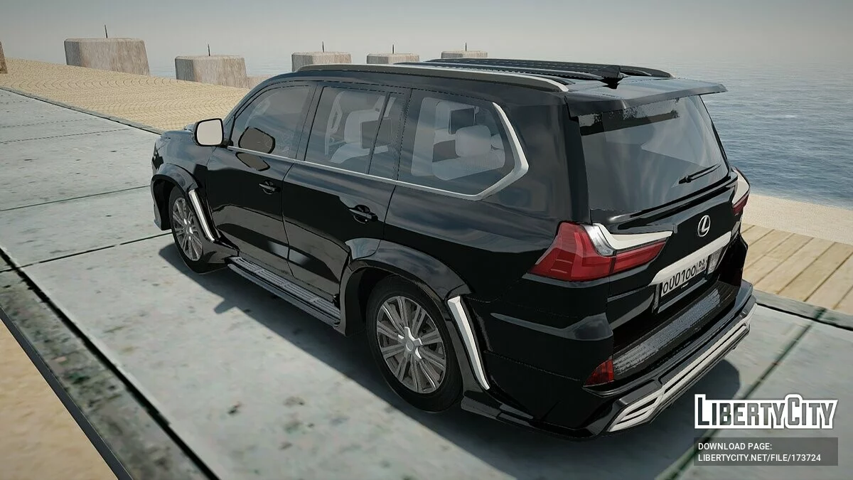 Lexus LX570 / GTA San Andreas