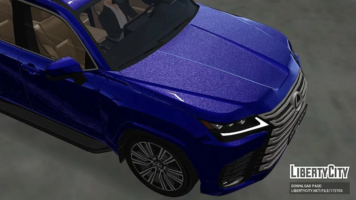 Lexus LX600 / GTA San Andreas