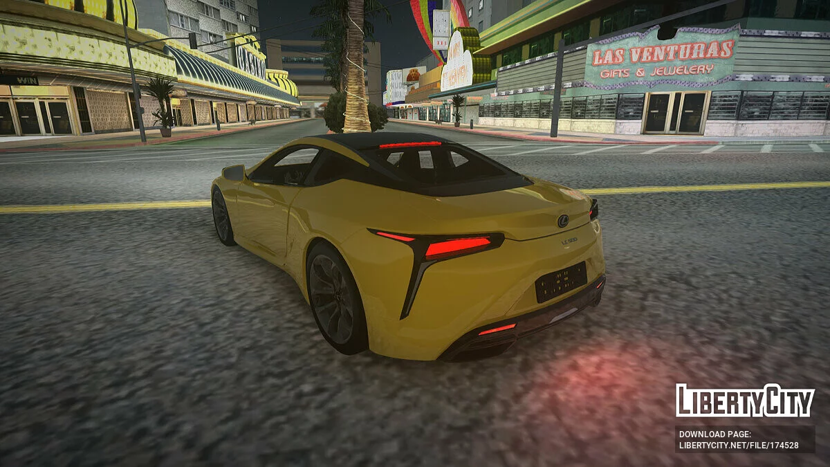 Lexus LC 500 / GTA San Andreas
