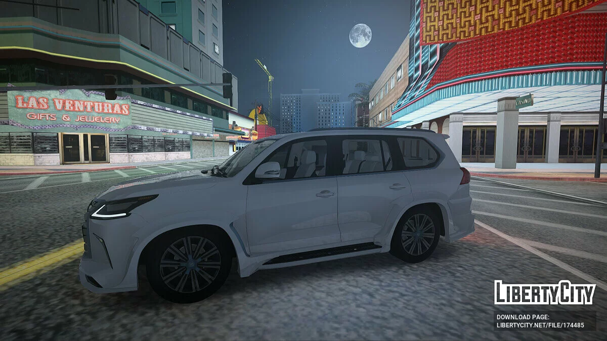 Lexus LX 570 / GTA San Andreas