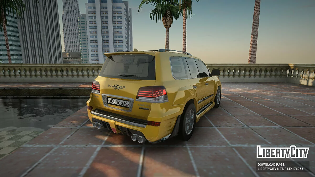 Lexus LX570 / GTA San Andreas