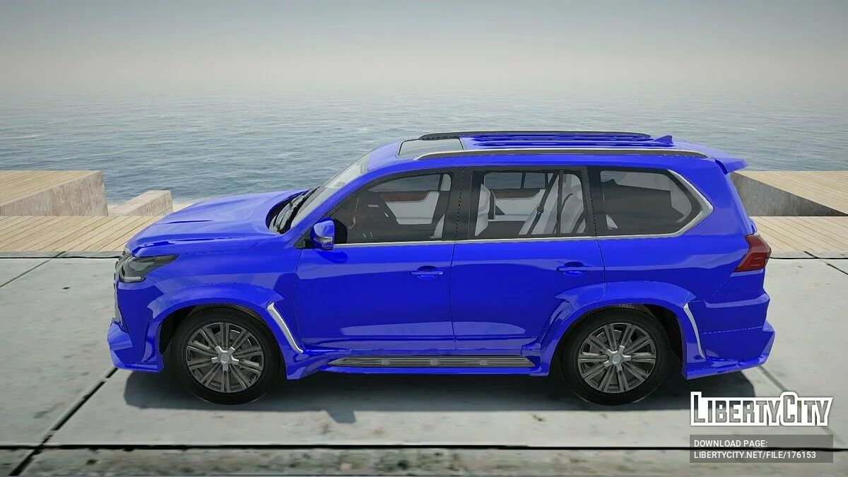 Lexus LX570 / GTA San Andreas