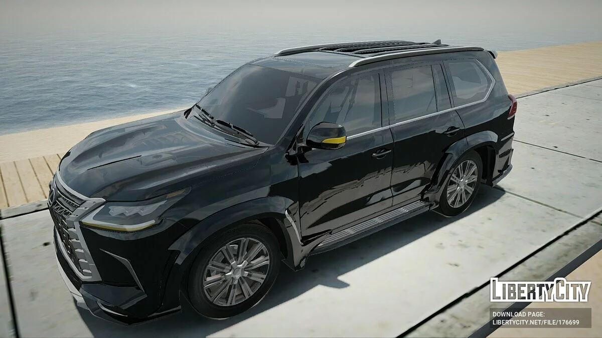 Lexus LX570 / GTA San Andreas