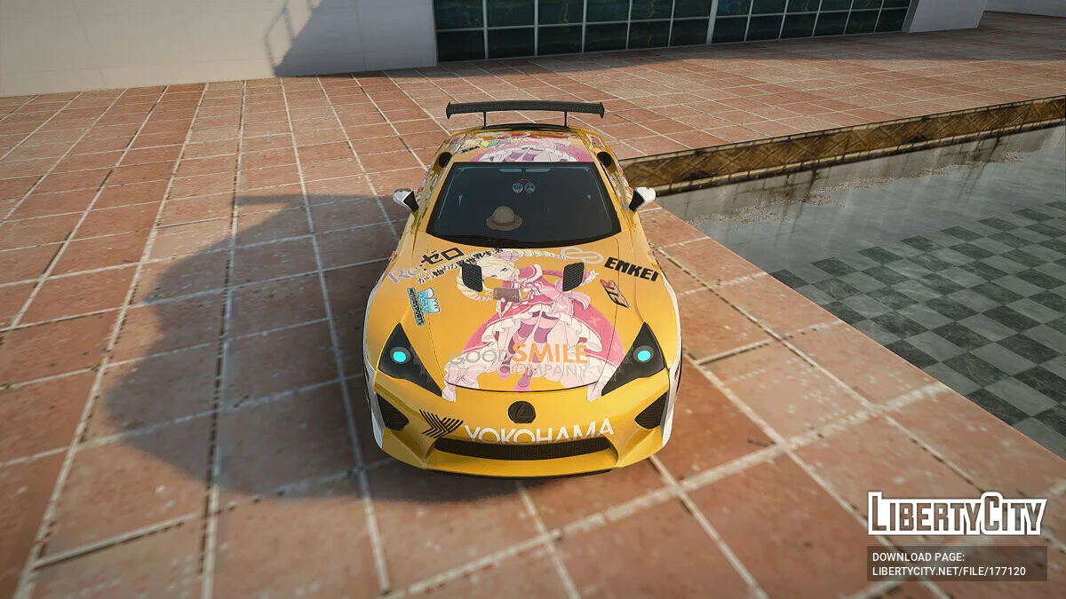 Lexus LFA Beatrice The Orange of ReZero / GTA San Andreas