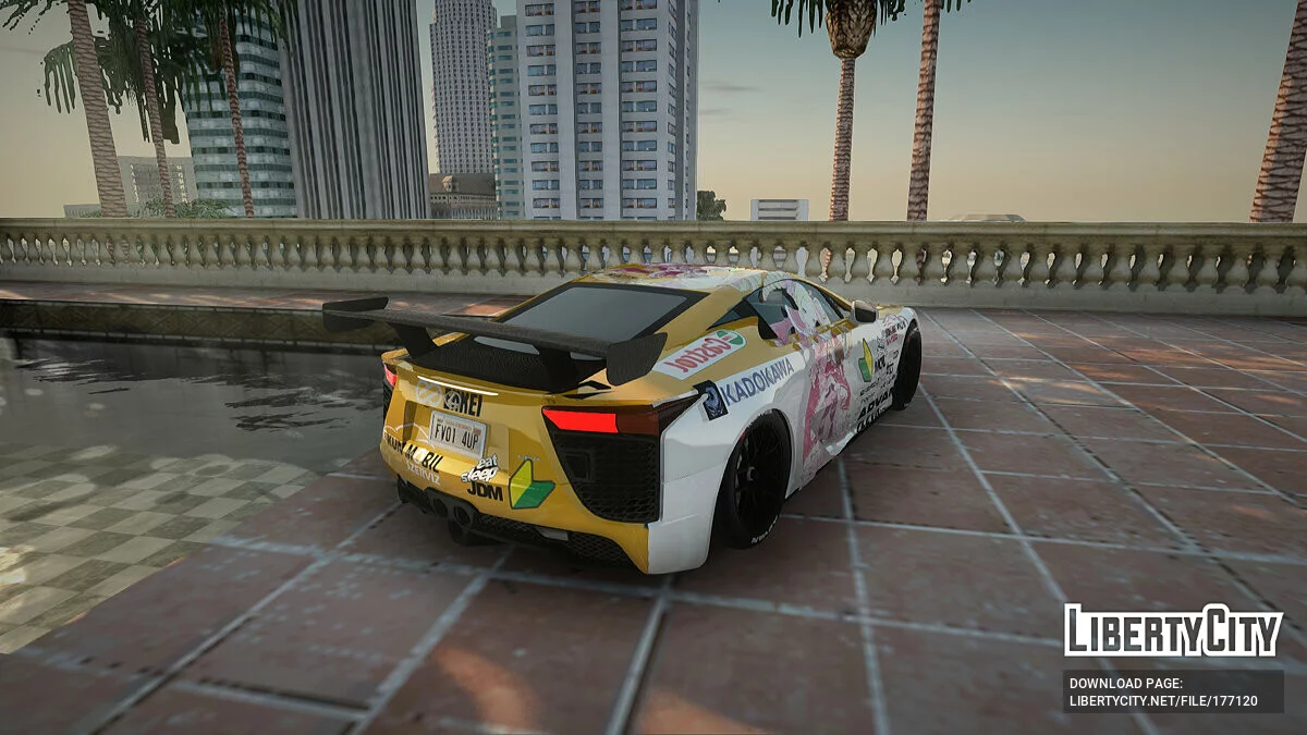 Lexus LFA Beatrice The Orange of ReZero / GTA San Andreas