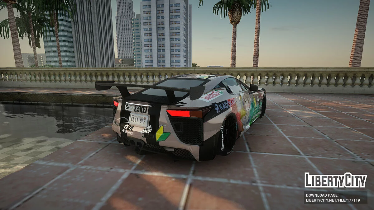 Lexus LFA Felix The Brown of ReZero / GTA San Andreas