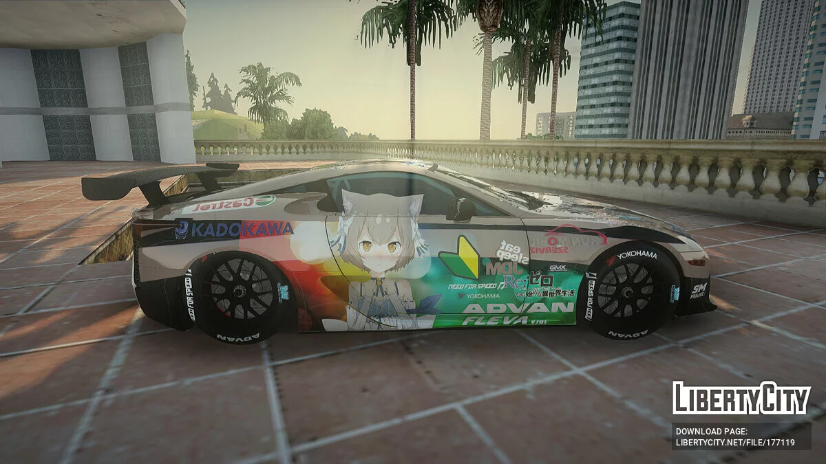 Lexus LFA Felix The Brown of ReZero / GTA San Andreas