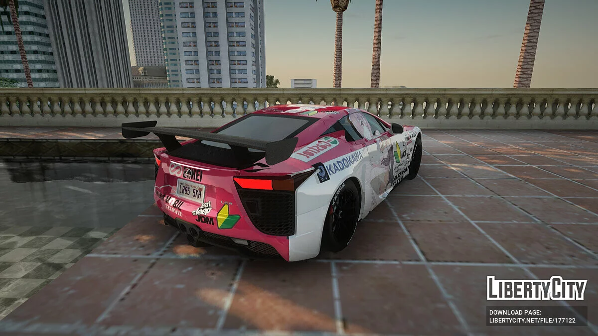 Lexus LFA Ram The Red of ReZero / GTA San Andreas