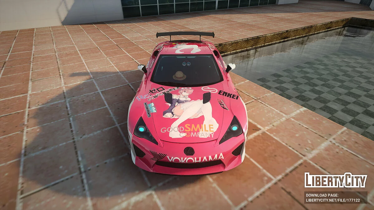Lexus LFA Ram The Red of ReZero / GTA San Andreas