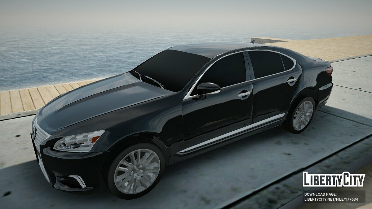 Скачать Lexus LS460 для GTA San Andreas