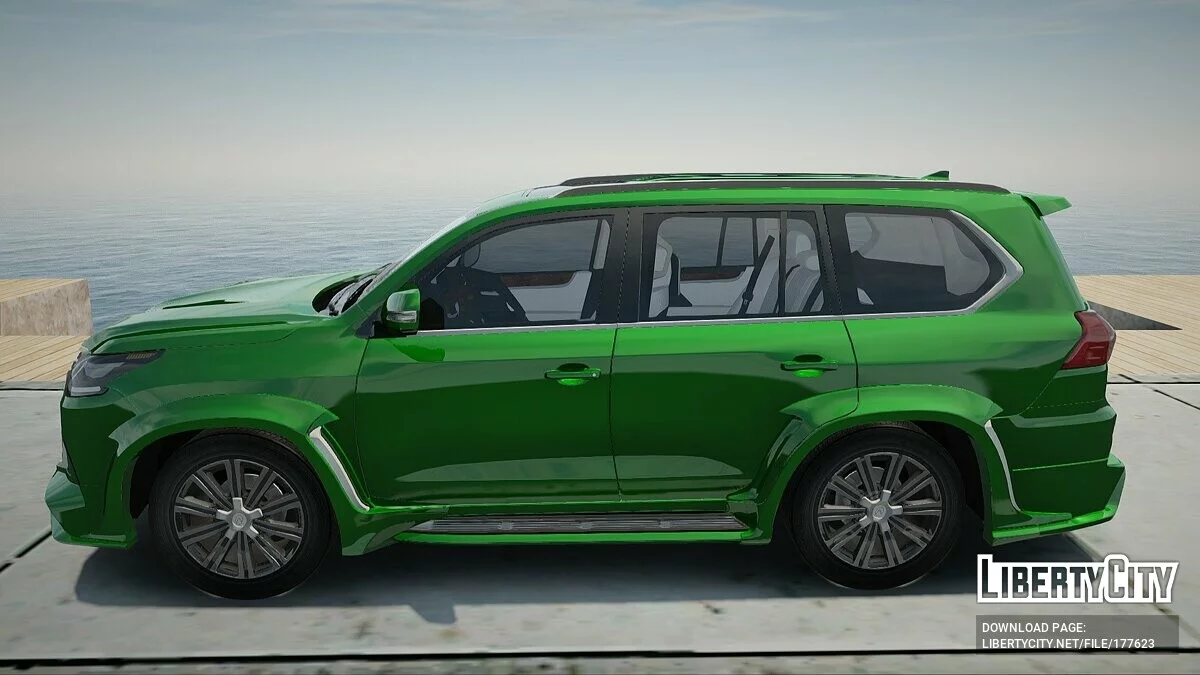 Lexus LX 570 / GTA San Andreas