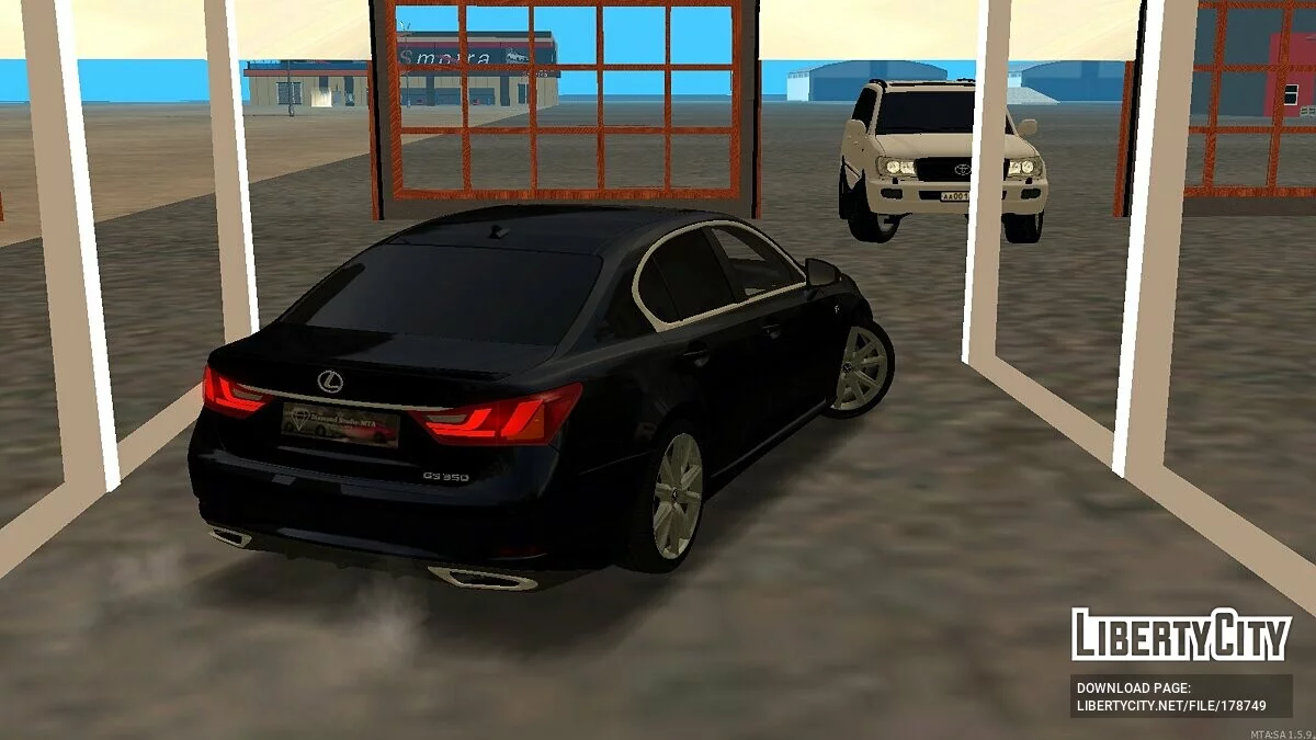 Lexus GS350F 2013 / GTA San Andreas