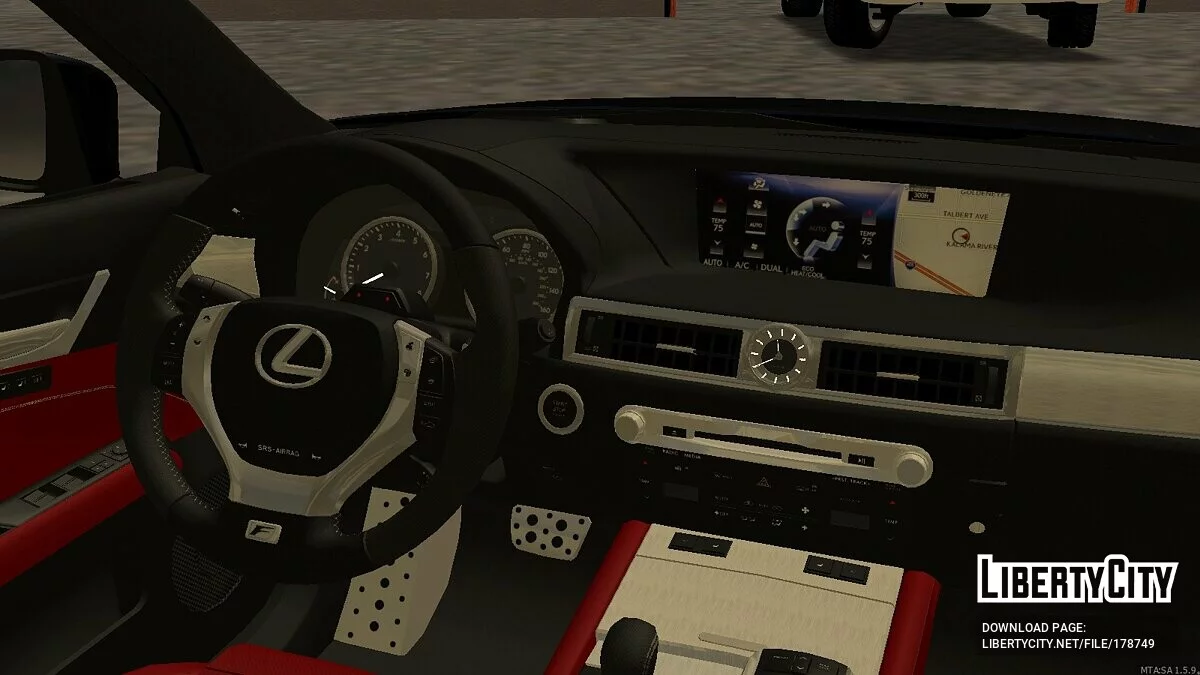 Lexus GS350F 2013 / GTA San Andreas