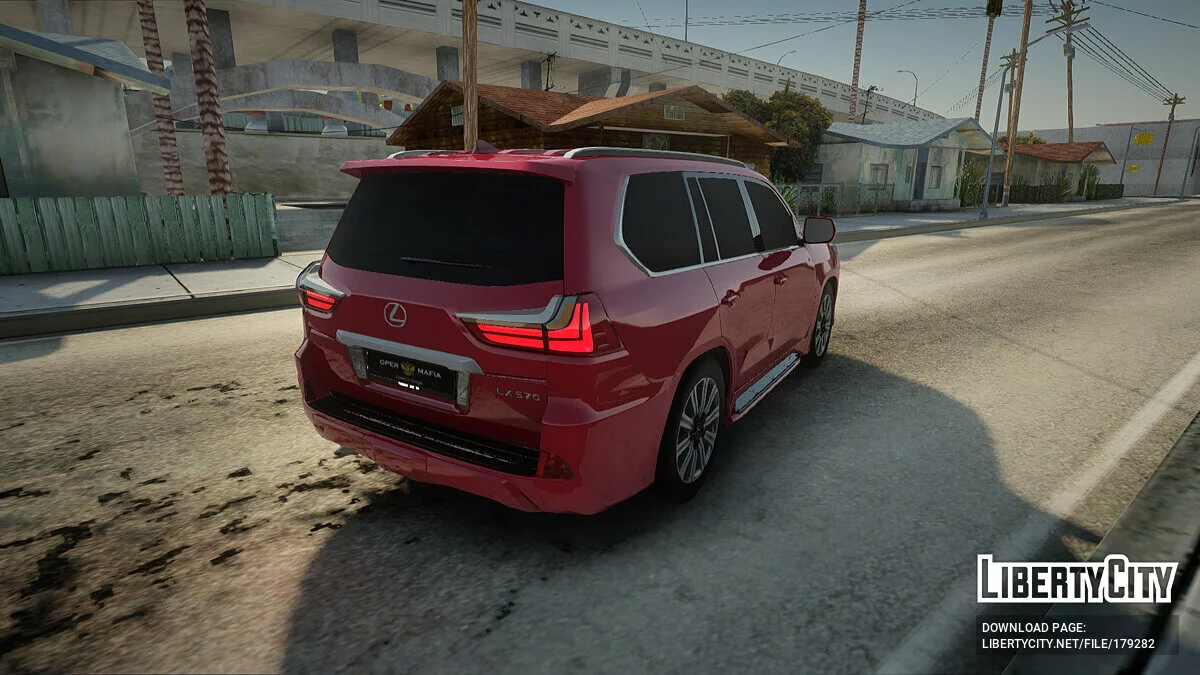 Lexus LX 570 / GTA San Andreas