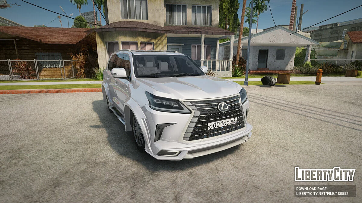 Lexus LX 570 / GTA San Andreas