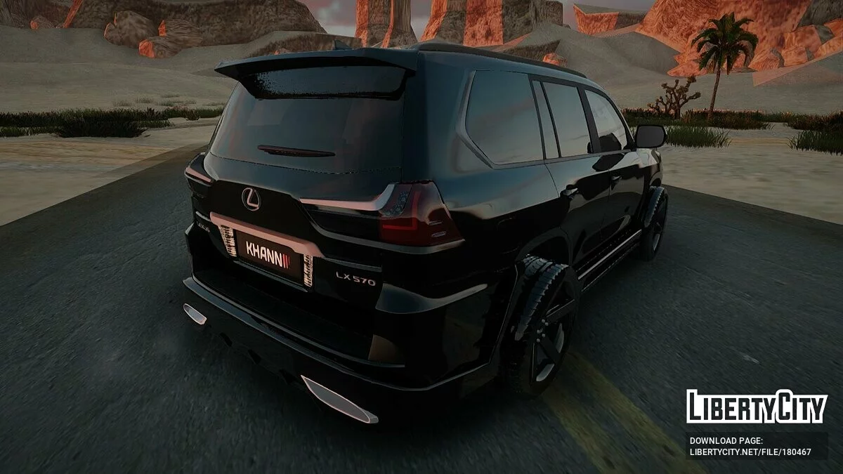 Lexus LX570 Khann Design III / GTA San Andreas
