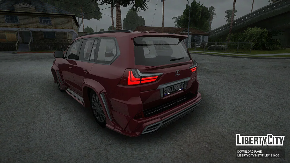 Lexus LX570 / GTA San Andreas