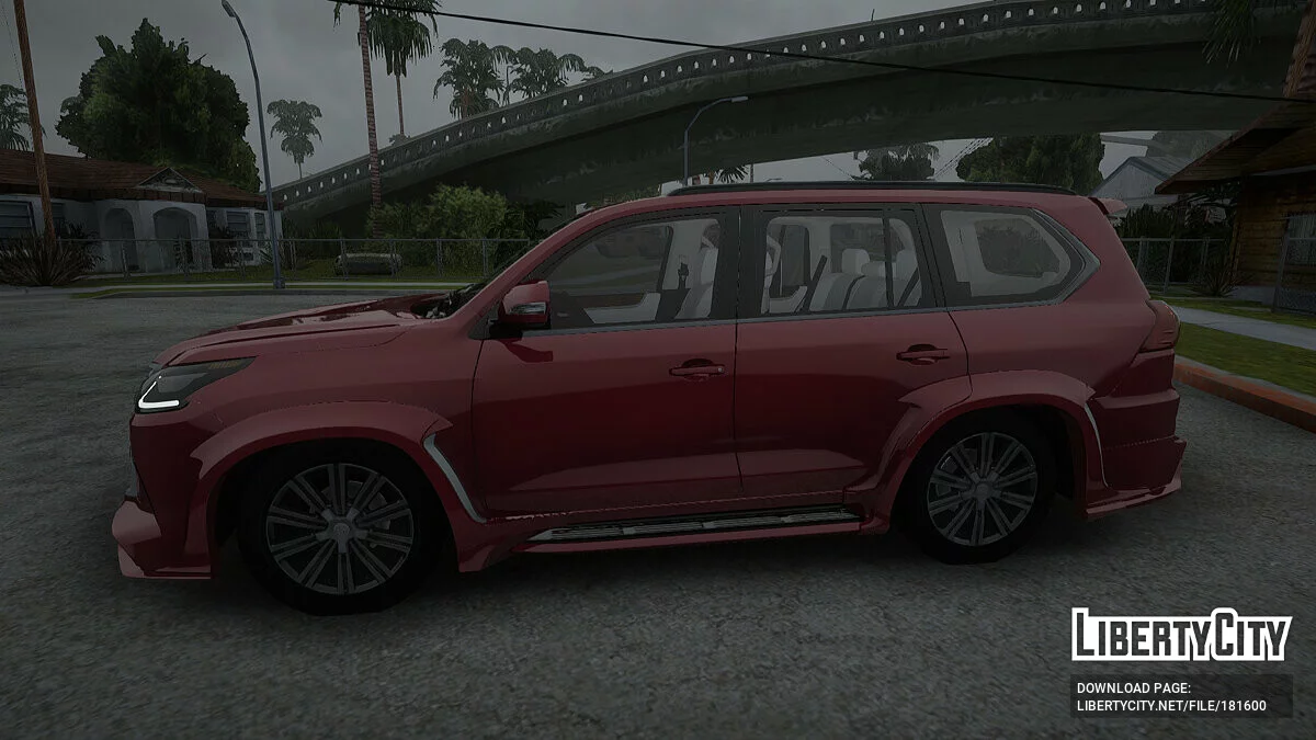 Lexus LX570 / GTA San Andreas