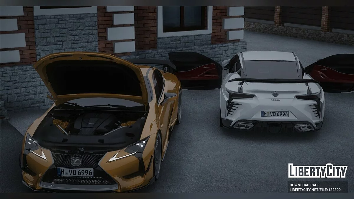 Lexus LC 500 / GTA San Andreas