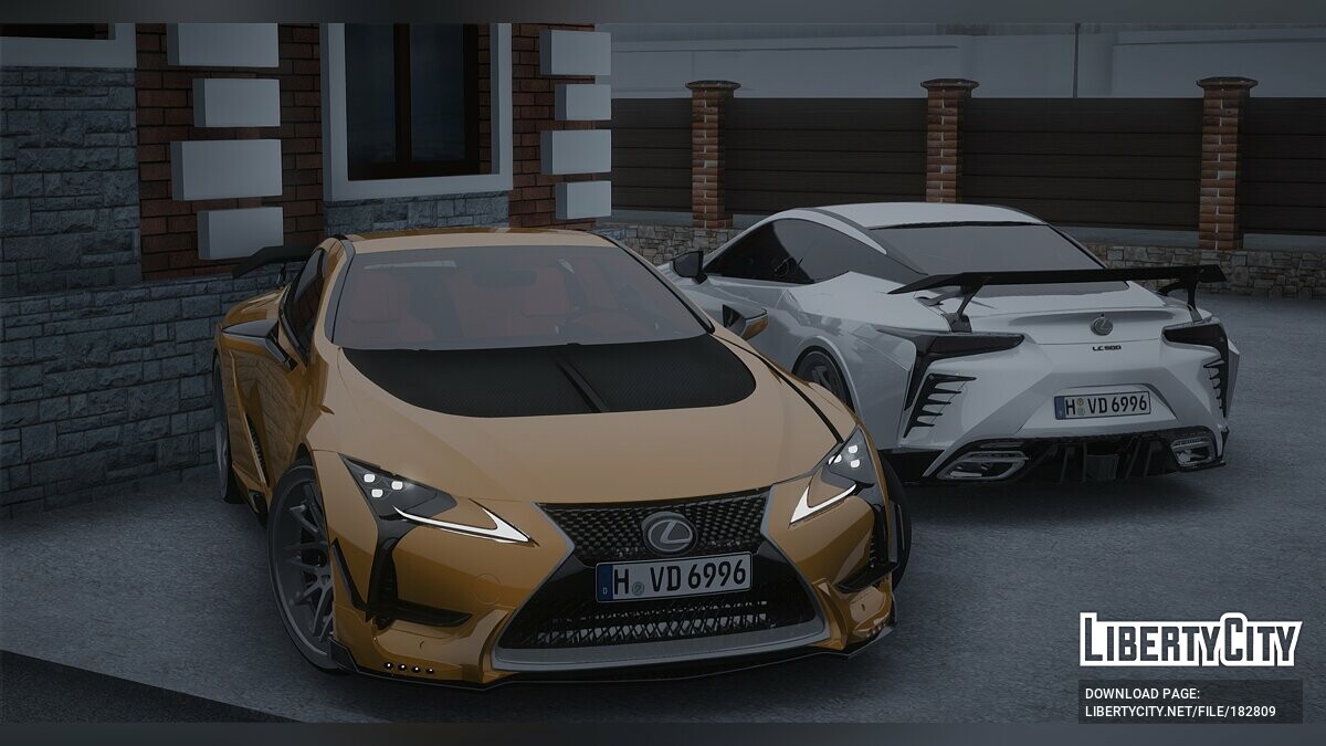 Скачать Lexus LC 500 для GTA San Andreas