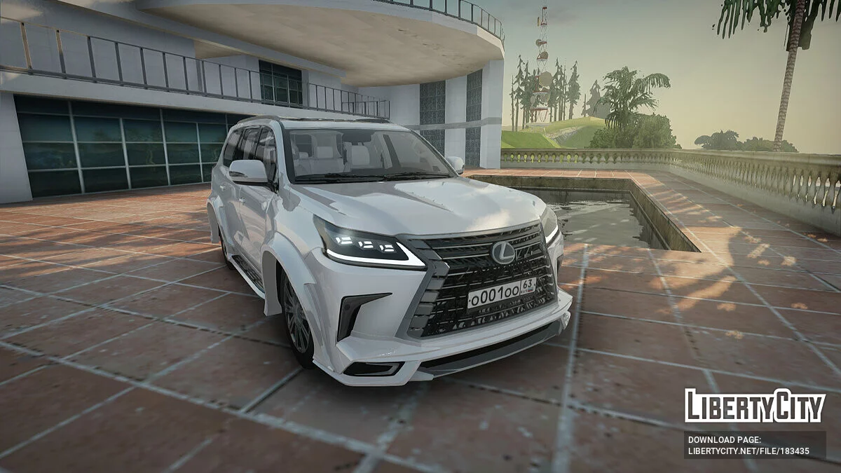 Lexus LX 570 / GTA San Andreas
