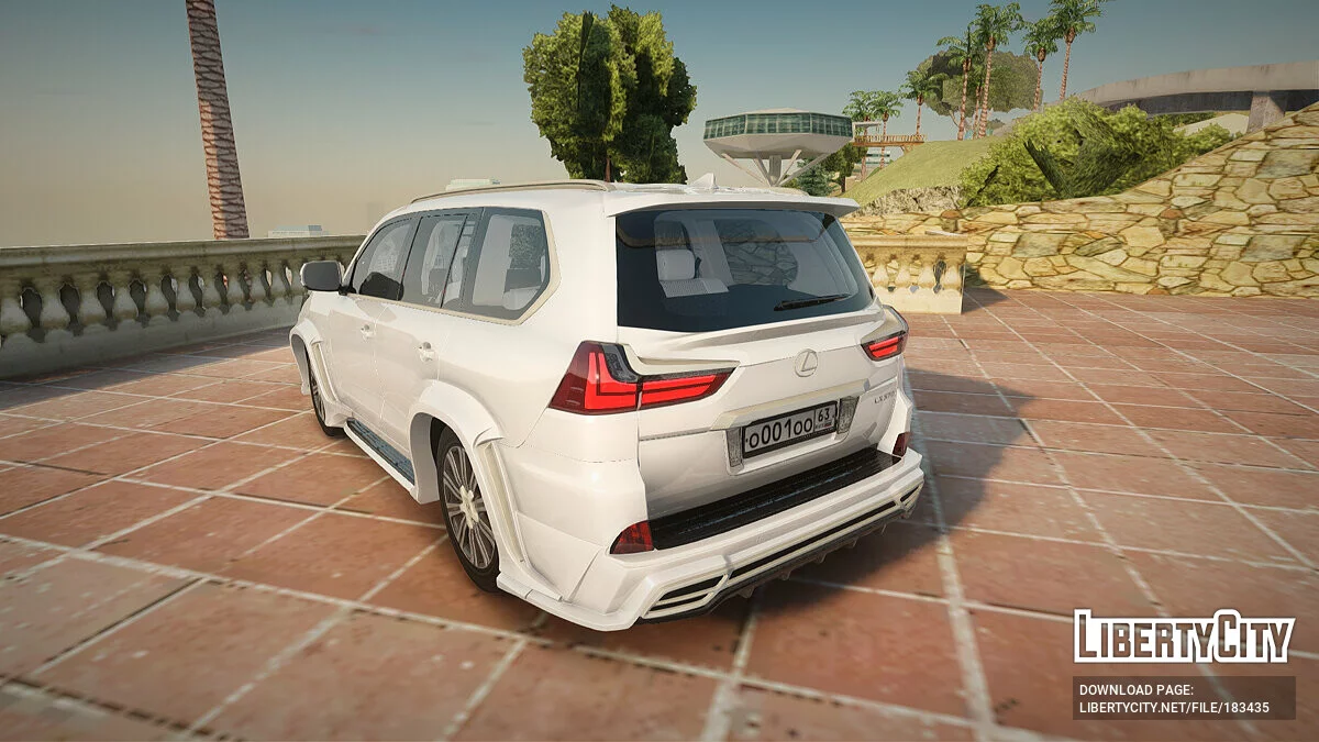 Lexus LX 570 / GTA San Andreas