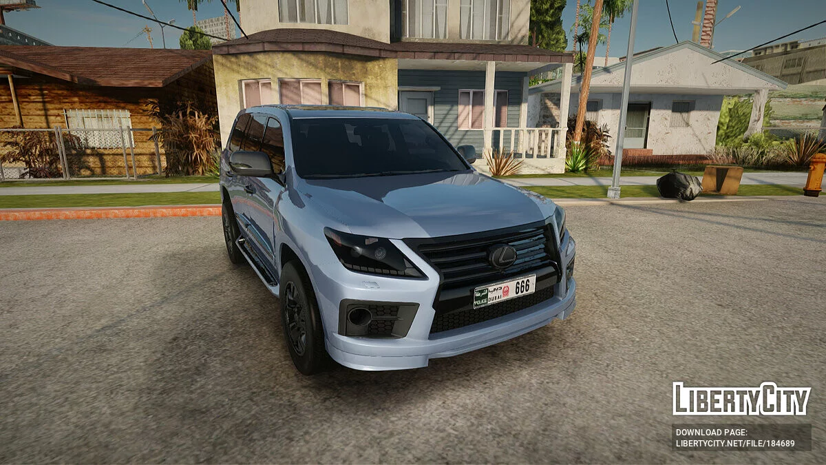 Lexus LX570 / GTA San Andreas