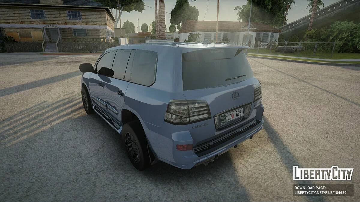 Lexus LX570 / GTA San Andreas