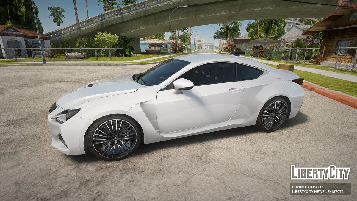 Lexus RC F + CCD / GTA San Andreas