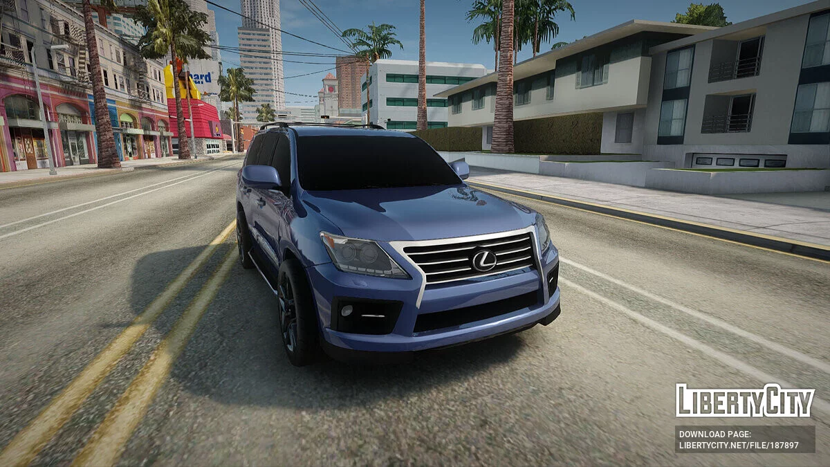Lexus LX 570 / GTA San Andreas