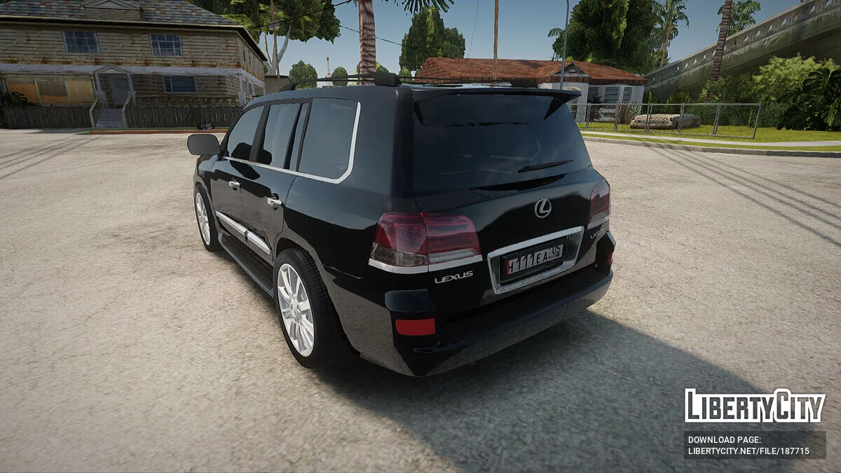 Lexus LX570 Рестайлинг / GTA San Andreas
