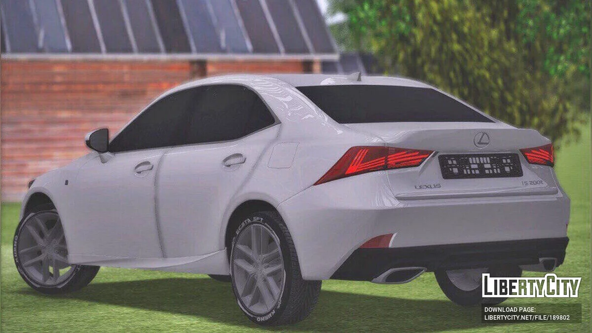 Lexus IS-F 2017 / GTA San Andreas