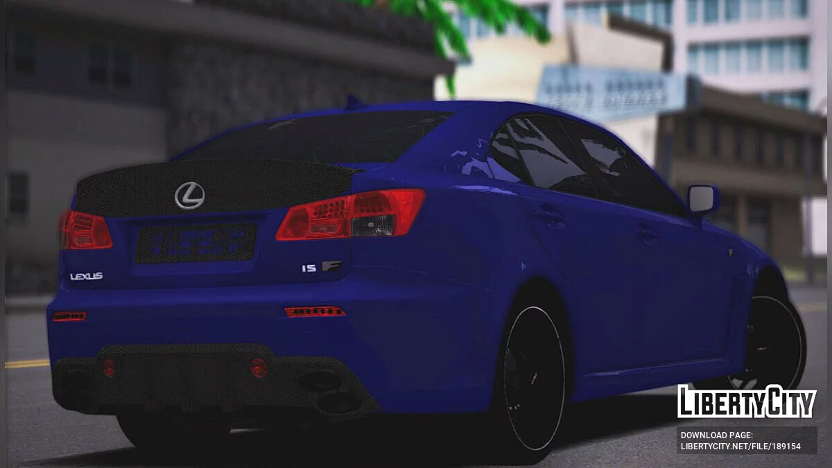Lexus IS-F / GTA San Andreas